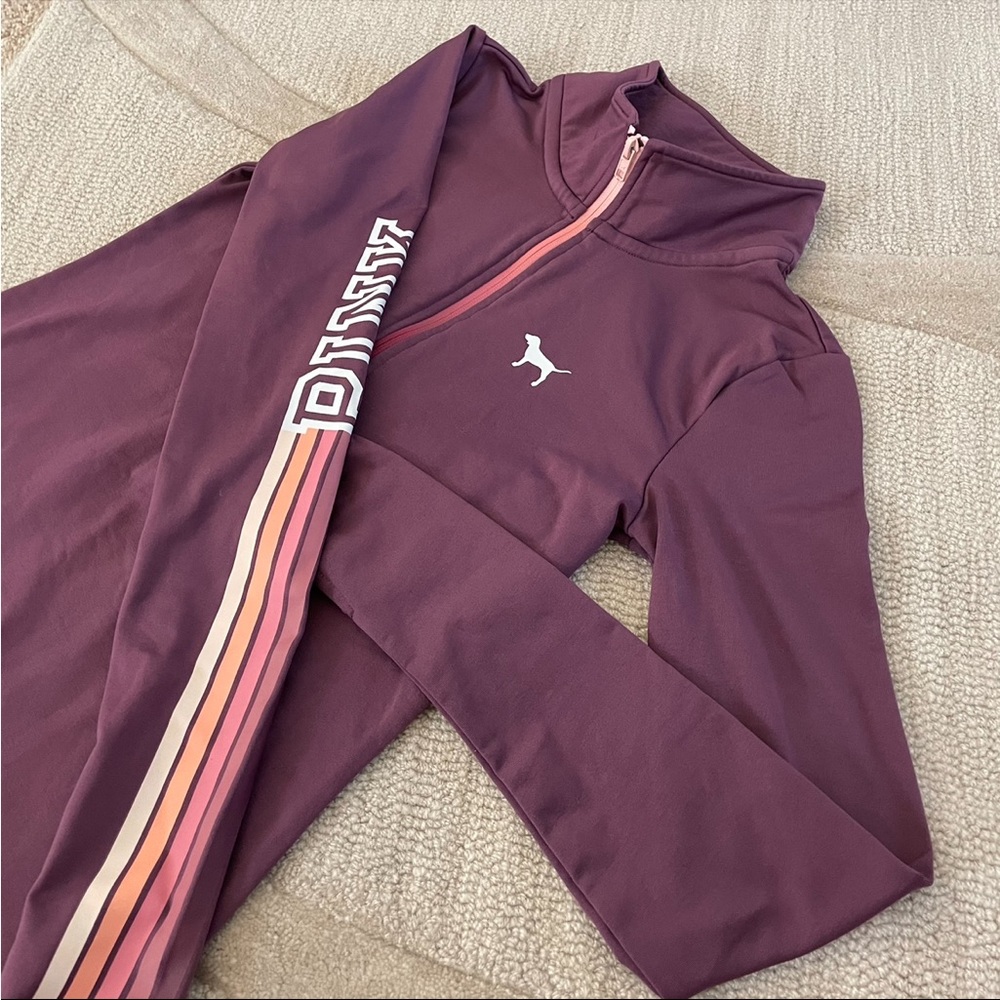 VS Pink quarter zip